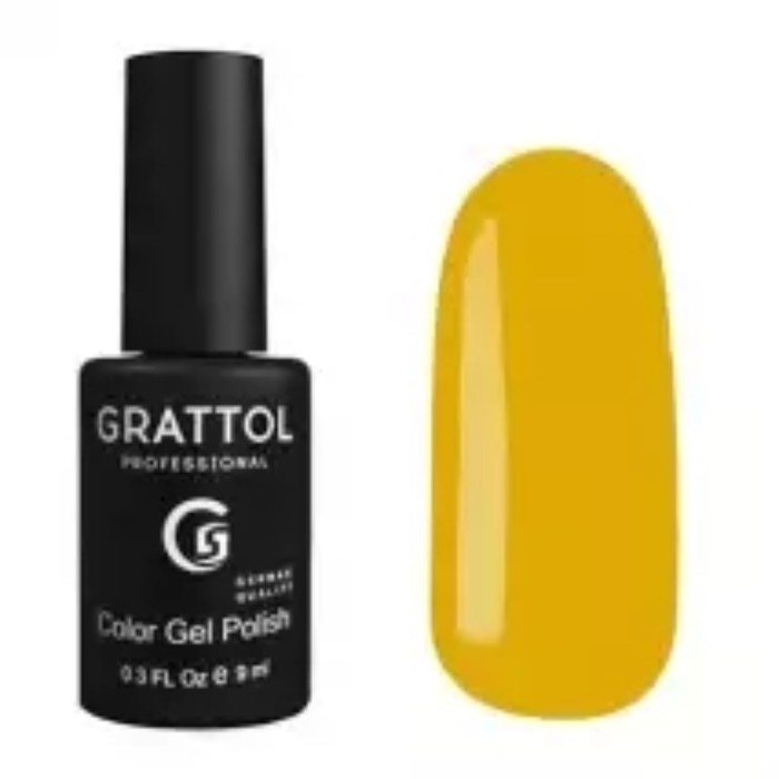 Гель-лак Grattol Color Gel Polish, №180 Yellow Autumn, 9 мл - Фото 1