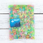 Декоративные камни для аквариума, светящиеся, 8-11 мм, 500 г, микс - Фото 4