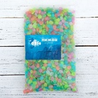 Декоративные камни для аквариума, 8-11 мм, 1 кг, светящиеся, МИКС - Фото 4