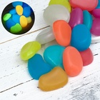 Декоративные камни для аквариума, 45 мм, 1 кг, светящиеся, МИКС - Фото 2