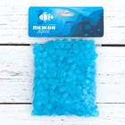 Декоративная крошка для аквариума, светятся в темноте, 9 - 13 мм, 200 г, голубая - Фото 4