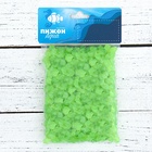 Декоративная крошка для аквариума, светящиеся, 9 - 13 мм, 200 г, зелёная - Фото 4