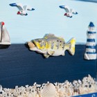 Настенный календарь вечный «Морской стиль», дерево, 56×28 см - Фото 5