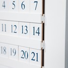 Настенный календарь вечный «Морской стиль», дерево, 43×30 см - Фото 3