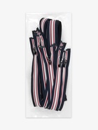 Молния «Спираль», №5, разъёмная, замок автомат, 80 см, тёмно-синяя, красный, белый - Фото 4