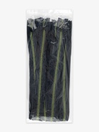 Молния «Спираль», №5, разъёмная, светоотражающая, замок автомат, 60 см, чёрная, зелёная - Фото 4