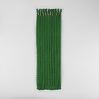 Молния «Спираль», №3, неразъёмная, ажурная, замок автомат, 50 см, зелёная - Фото 3