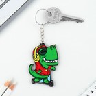 Брелок для ключей деревянный "Динозавр", 4,5 х 6 см - фото 23545668