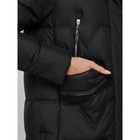 Пальто утепленное зимнее женское, размер 52, цвет чёрный - Фото 11