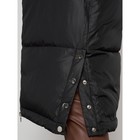 Пальто утепленное зимнее женское, размер 48, цвет чёрный - Фото 13