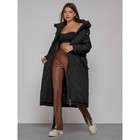 Пальто утепленное зимнее женское, размер 42, цвет чёрный - Фото 12