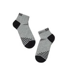 Носки короткие детские Conte Kids Active, размер 24, цвет серый - фото 27807114