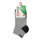 Носки короткие детские Conte Kids Active, размер 24, цвет серый - фото 27807115