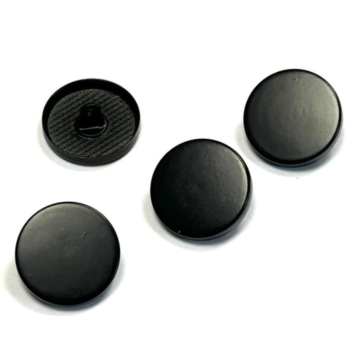 Пуговица, размер 15 мм, цвет чёрный - Фото 1
