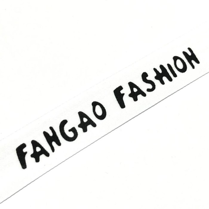 Тесьма Fango fashion, ширина 2,5 см, цвет белый - Фото 1
