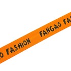 Тесьма Fango fashion, ширина 2,5 см, цвет оранжевый - фото 296915550