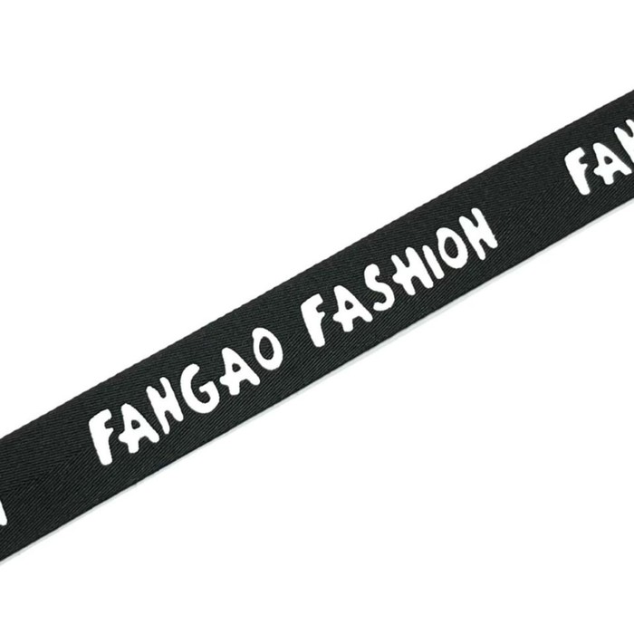 Тесьма Fango fashion, ширина 2,5 см, цвет чёрный