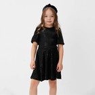 Платье нарядное для девочки KAFTAN размер 30 (98-104 см), черный - Фото 1