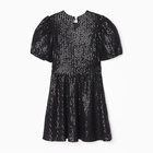 Платье нарядное для девочки KAFTAN: Shine, чёрное, рост 98-104 см - фото 23565152