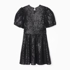 Платье нарядное для девочки KAFTAN размер 30 (98-104 см), черный - Фото 10