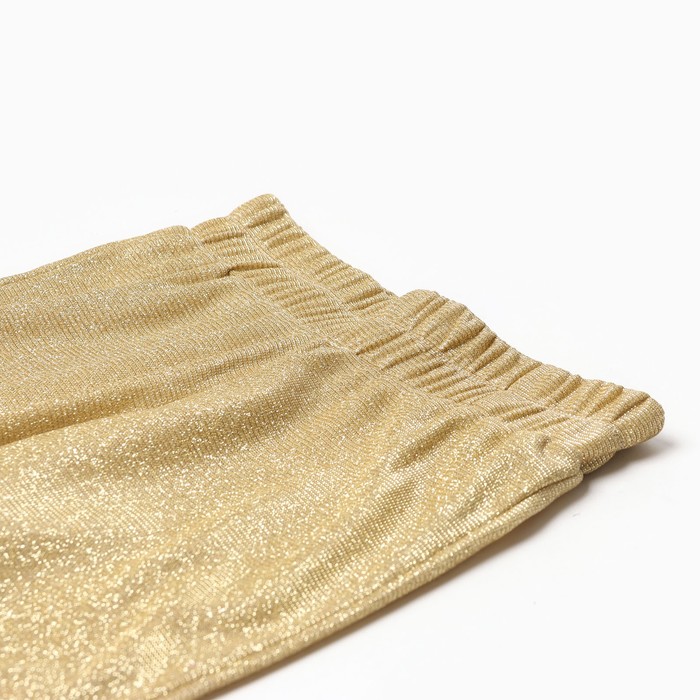 Брюки нарядные для девочки KAFTAN р.30 (98-104 см), золотой