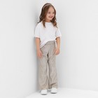 Брюки нарядные для девочки KAFTAN размер 38 (146-152 см), бежевый 10132926 - фото 14269672