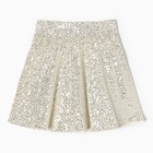 Юбка из пайеток KAFTAN размер 32 (110-116 см), серебряный 10157776 - фото 11854760
