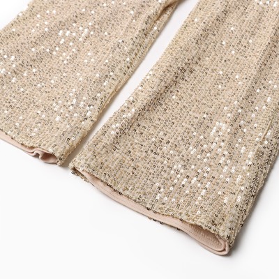 Брюки из пайеток KAFTAN, размер 30 (98-104 см), золотые
