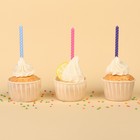 Набор свечей для торта "С Днем Рождения", 8 штук, Минни Маус - фото 8575199