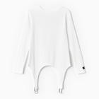 Лонгслив с пажами женский MIST, размер 44, молочный - фото 23665241