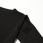 Лонгслив с открытыми плечами размер 44 черный 10221787