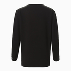 Футболка с дл. рукавом (лонгслив) с открытыми плечами р. 46 черный - фото 807093188