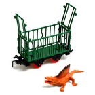 УЦЕНКА Железная дорога «Дино поезд», дым, динозавры, на батарейках - Фото 7