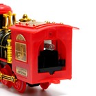 УЦЕНКА Железная дорога «Новый год», световые и звуковые эффекты, работает от батареек - Фото 4