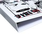 Папка на 2 кольцах А5 "Аниме комикс", твёрдая обложка, глянцевая ламинация - фото 8878045