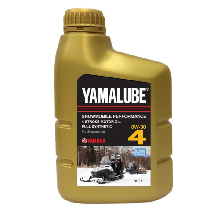 Масло моторное Yamalubе 4 0W-30, 4-тактное, синтетическое, 1 л - Фото 1
