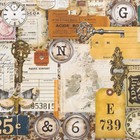 Набор декупажных карт 6 шт «Старинные часы» - фото 9740763
