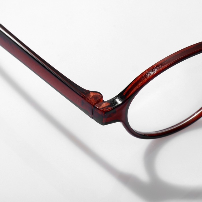 Готовые очки GA0185 (Цвет: C1 кофейный; диоптрия: 3,5;тонировка: Нет)