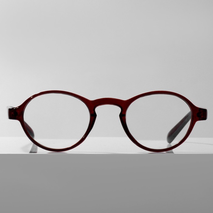 Готовые очки GA0185 (Цвет: C1 кофейный; диоптрия: 2,5;тонировка: Нет)