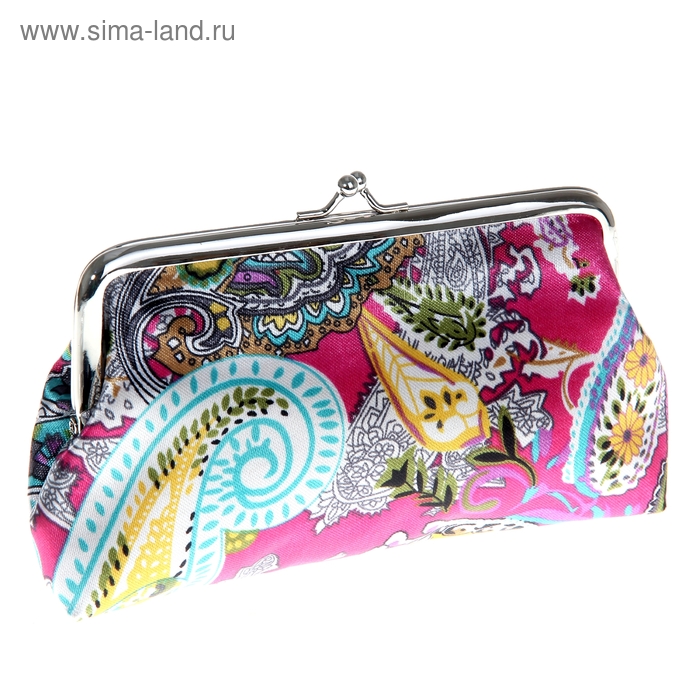 Косметичка-ассорти "Модный принт", цвет розовый - Фото 1