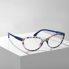 Готовые очки GA0045 (Цвет: C1 коричневый принт; диоптрия:-4; тонировка: Нет)