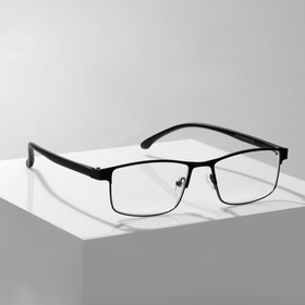 Готовые очки GA0325 (Цвет: C4 Матовый металлик; диоптрия:3,5; тонировка: Нет)