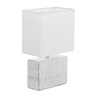 Настольная лампа «Норма» Е14 40 Вт белый 17.5×10.5×28.5 см RISALUX - Фото 8