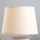 Настольная лампа «Маура» Е14 40 Вт кофе 23×23×33 см RISALUX - Фото 3