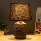 Настольная лампа «Череп» Е14 40 Вт серый 23×23×34.5 см RISALUX - Фото 2