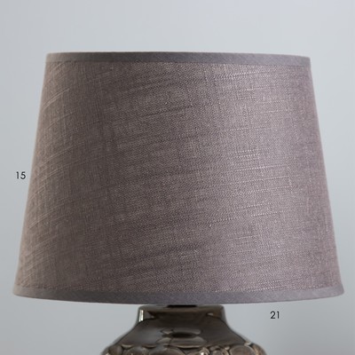 Настольная лампа «Череп» Е14 40 Вт серый 23×23×34.5 см RISALUX