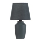 Настольная лампа «Асель» Е14 40 Вт зелёный 14×14×24 см RISALUX - фото 27108083