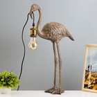 Настольная лампа "Фламинго" Е27 40Вт золото 41,5х41,5х66,5 см RISALUX - фото 2159962
