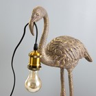 Настольная лампа "Фламинго" Е27 40Вт золото 41,5х41,5х66,5 см RISALUX - Фото 5
