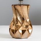 Настольная лампа "Эльга" Е14 40Вт шоколадно-золотой 20х20х34см RISALUX - фото 23423743